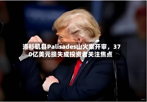 洛杉矶县Palisades山火案开审，370亿美元损失成投资者关注焦点-第3张图片