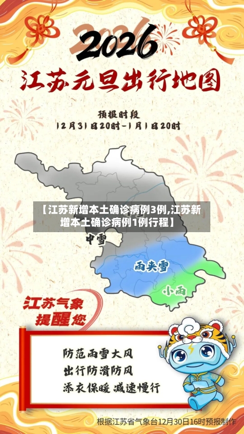 【江苏新增本土确诊病例3例,江苏新增本土确诊病例1例行程】-第2张图片