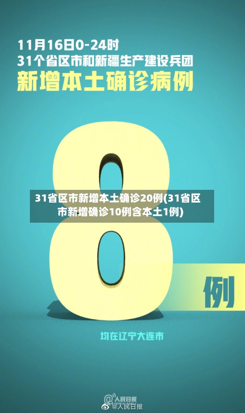 31省区市新增本土确诊20例(31省区市新增确诊10例含本土1例)