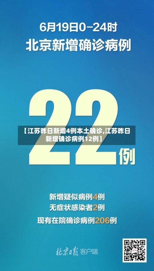 【江苏昨日新增4例本土确诊,江苏昨日新增确诊病例12例】-第3张图片