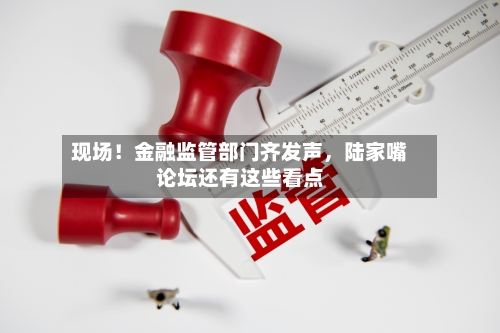 现场！金融监管部门齐发声	，陆家嘴论坛还有这些看点-第2张图片